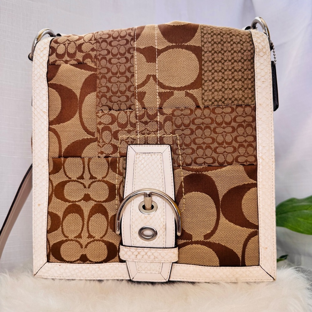Coach Vintage Soho patchwork crossbody - RARE ! EUC ! - Picture 3 of 7